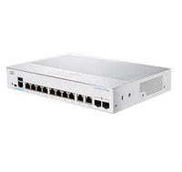 Grosbill Switch Cisco CBS250-8T-E-2G-EU - 8 (ports)/10/100/1000/Manageable/Cloud