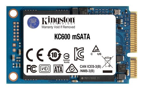 Grosbill Disque SSD Kingston 256GB KC600MS SATA3 MSATA SSD