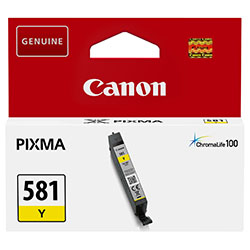 Grosbill Consommable imprimante Canon Cartouche Jaune CLI-581 Y - 2105C001