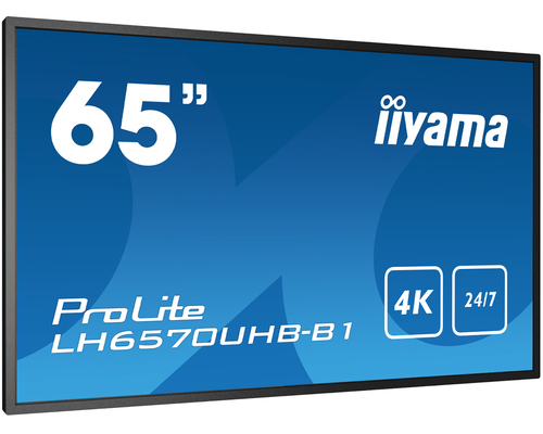 Iiyama LH6570UHB-B1 (LH6570UHB-B1) - Achat / Vente Affichage dynamique sur grosbill-pro.com - 3