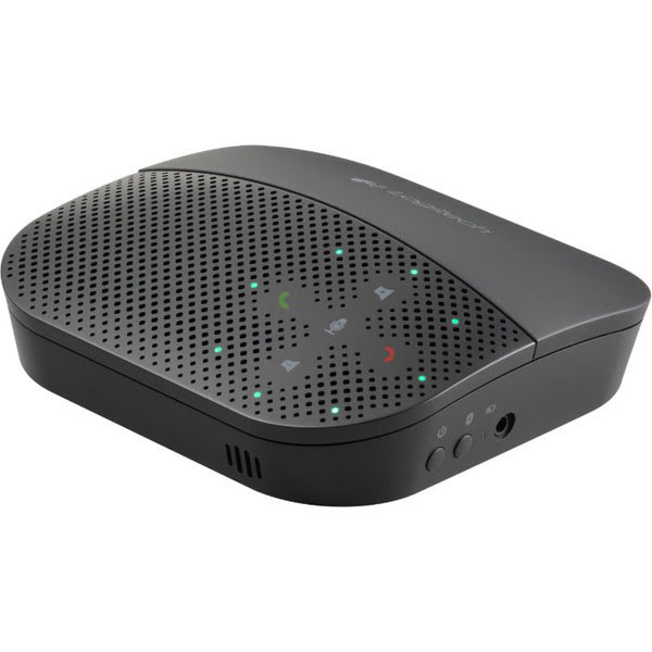 Logitech Mobile Speakerphone P710e (Audio Conférence) (980-000742 --) - Achat / Vente Vidéoconférence sur grosbill-pro.com - 1