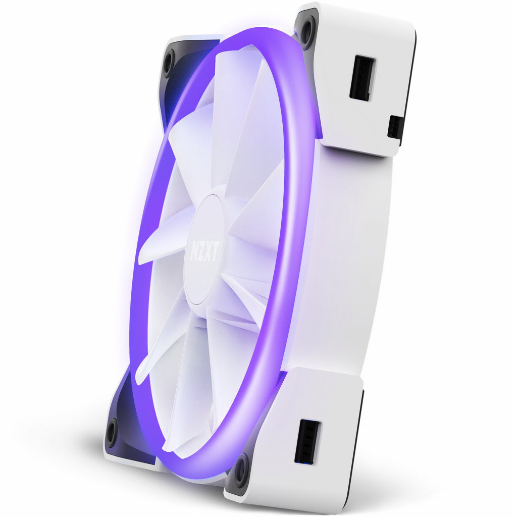 NZXT Aer RGB Blanc 2 Series 120mm - Ventilateur boîtier NZXT - 3