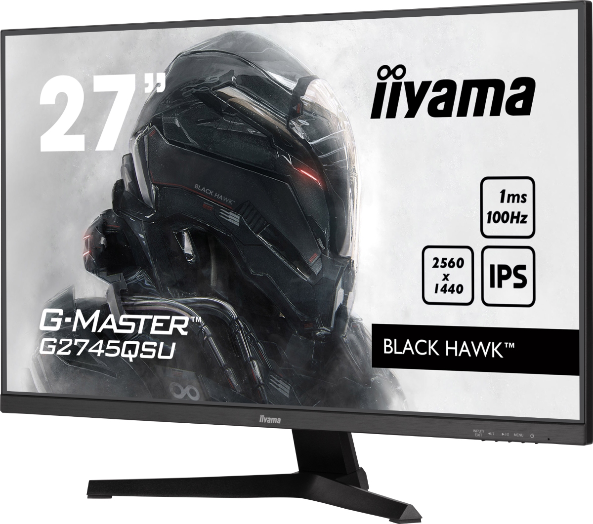 Iiyama 27"  G2745QSU-B1 - Ecran PC Iiyama - grosbill-pro.com - 2