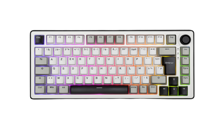 Keyz Elite 300 RGB Triple Mode - Blanc