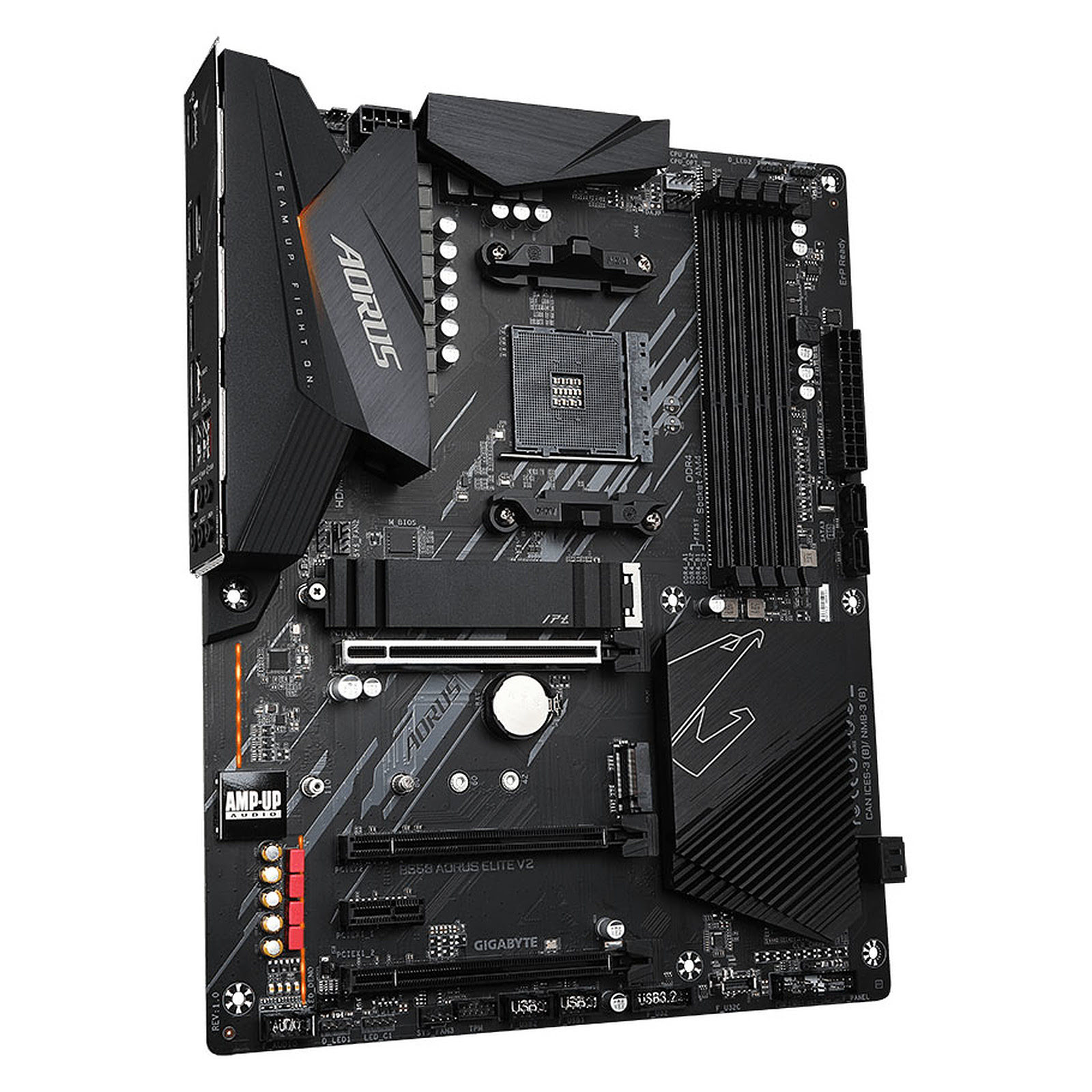 Gigabyte B550 AORUS ELITE V2 ATX  - Carte mère Gigabyte - 2