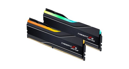 G.Skill Trident Z5 Neo RGB 32Go (2x16Go) DDR5 6000MHz - Mémoire PC G.Skill sur grosbill-pro.com - 1