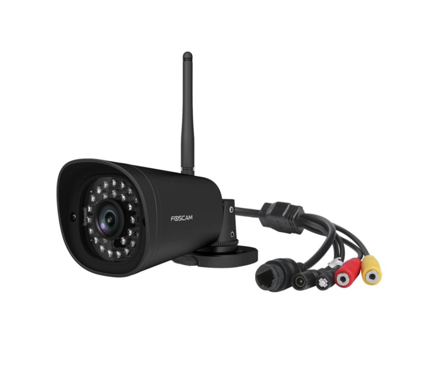 Foscam FI9902P Outdoor WiFi Bullet - 2MP/IP66/Black (FI9902P Black) - Achat / Vente Caméra réseau sur grosbill-pro.com - 0