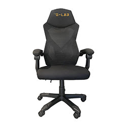 Grosbill Siège PC Gamer The G-LAB K-Seat Rhodium ATOM -  Noir/Tissu