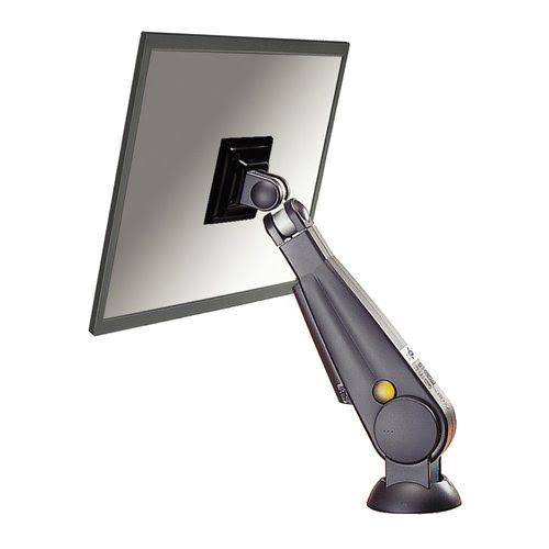 Grosbill Accessoire écran NewStar Desk Mount 10-30" Grommet GasSpring BLK