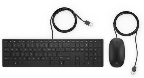 Clavier et souris filaires HP Pavilion 400 Noir - Achat / Vente sur grosbill-pro.com - 0