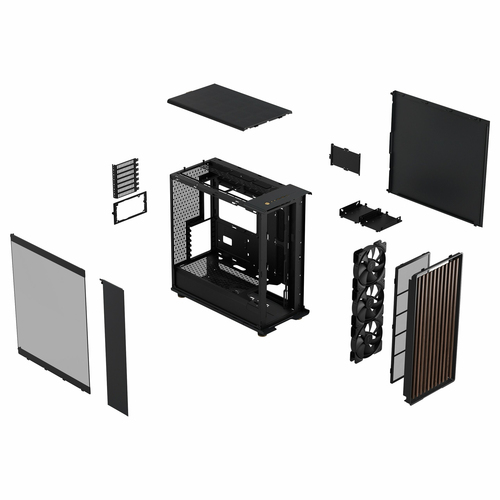 Fractal Design North XL Charcoal Black TG Dark  - Boîtier PC - 19