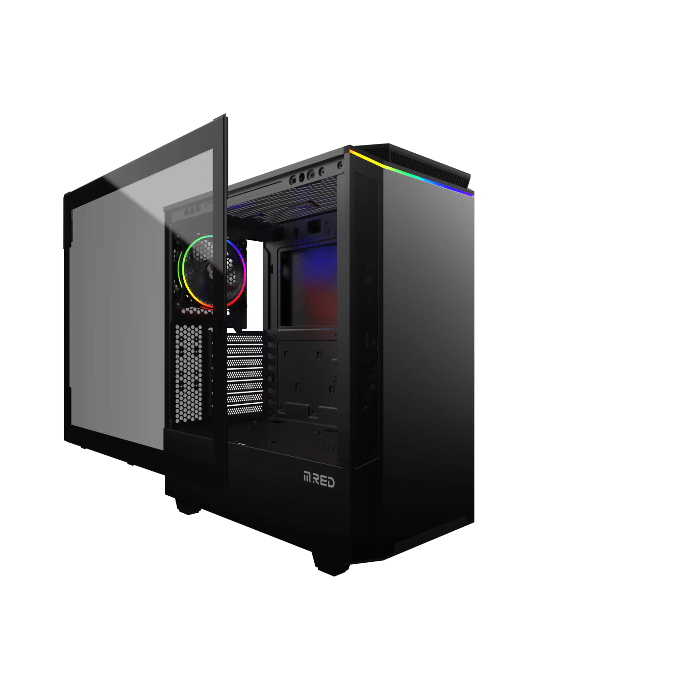 M.RED Death Storm RGB Noir - Boîtier PC M.RED - grosbill-pro.com - 4