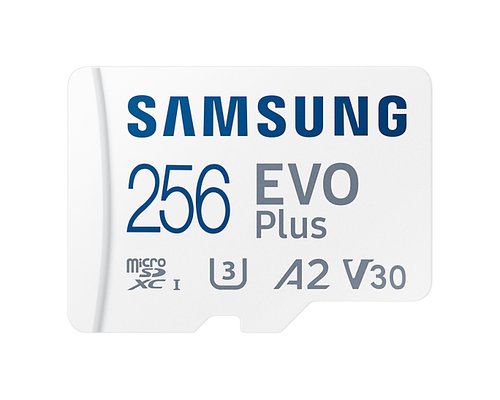 Carte Micro SD Samsung Pro Ultimate 256 Go Bleu + lecteur - Carte