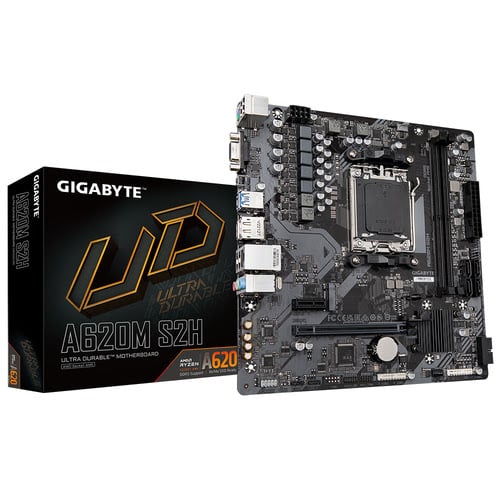 Gigabyte A620M S2H Micro-ATX  - Carte mère Gigabyte - grosbill-pro.com - 0