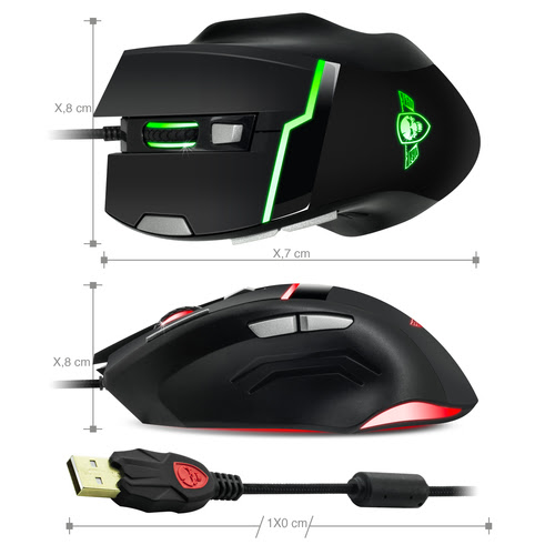 Spirit Of Gamer Bundle Souris + Tapis ELITE M10# - Souris PC - 6