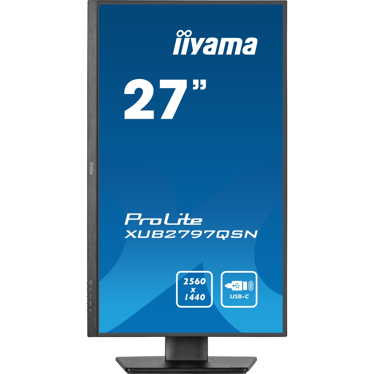 Iiyama 27"  XUB2797QSN-B1 - Ecran PC Iiyama - grosbill-pro.com - 1