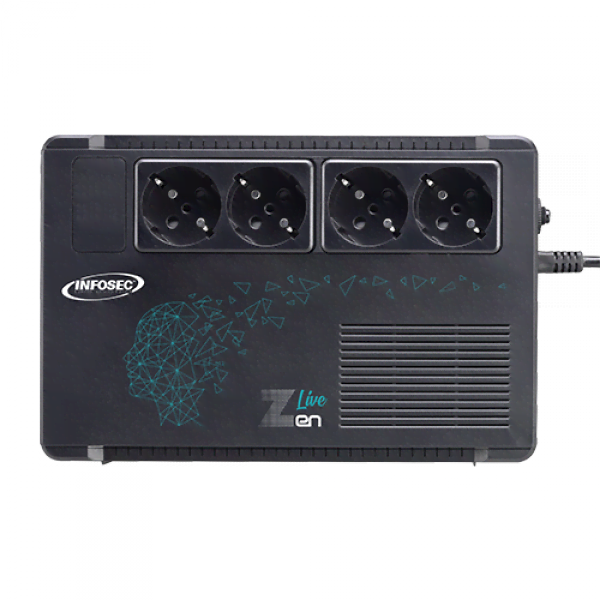 ZEN LIVE 650VA - 4 prises - Onduleur Infosec - grosbill-pro.com - 3