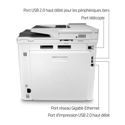  Color LaserJet Ent MFP M480f Printer (3QA55A#B19) - Achat / Vente sur grosbill-pro.com - 8