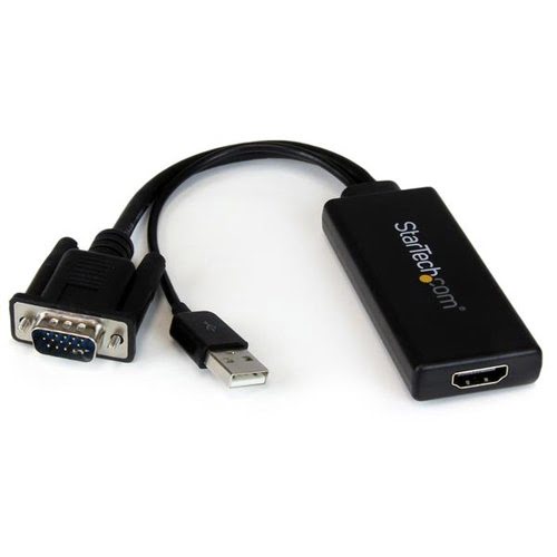 Grosbill Commutateur et splitter StarTech Adaptateur VGA / HDMI - VGA2HDU