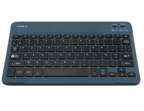 Grosbill Clavier PC Mobilis 001284 Bleu
