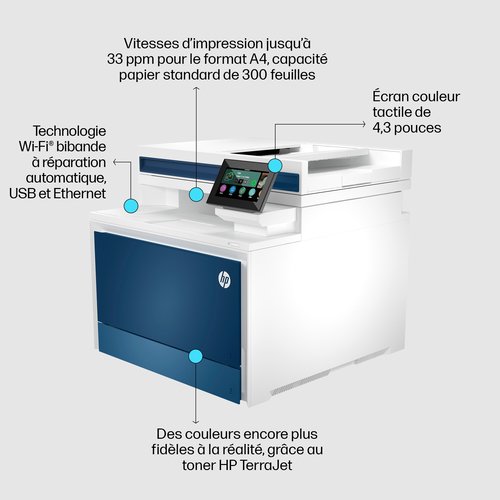 HP Color LaserJet Pro MFP 4302dw - Achat / Vente sur grosbill-pro.com - 9