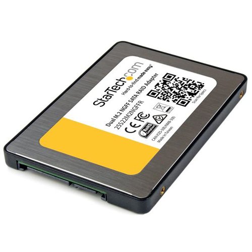 Grosbill Boîtier externe StarTech ADAPTATEUR 2X SSD M.2 NGFF VERS