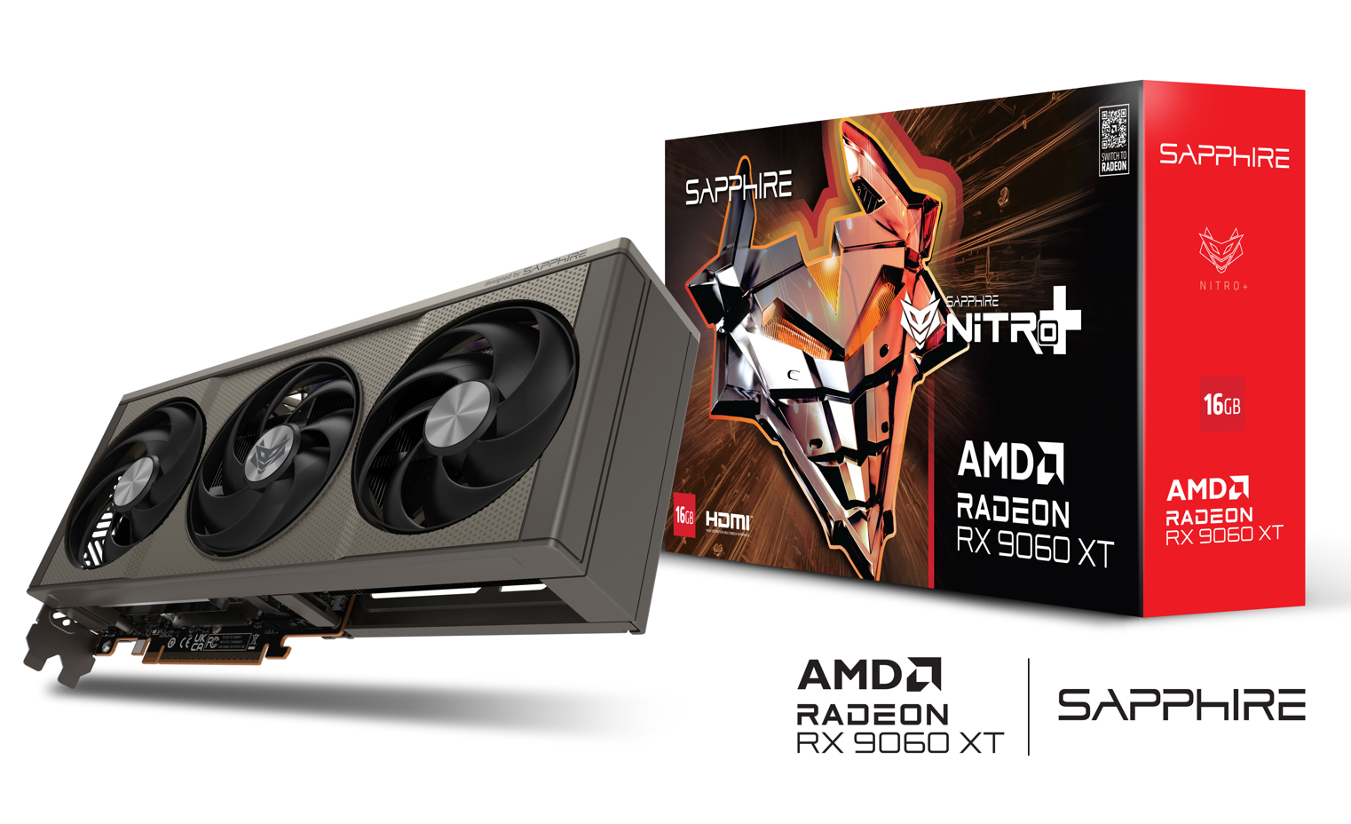 Nitro+ Radeon RX 9060 XT GAMING OC 16GB