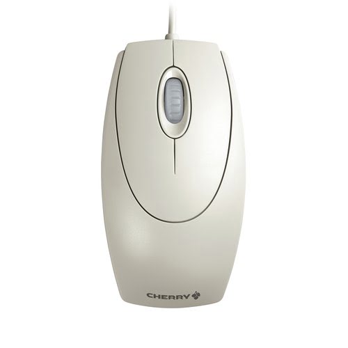 WheelMouse optical/light grey - Achat / Vente sur grosbill-pro.com - 1