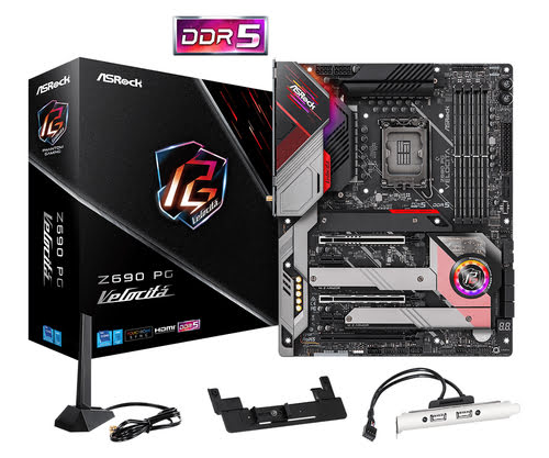 ASRock Z690 PG VELOCITA ATX  - Carte mère ASRock - grosbill-pro.com - 0