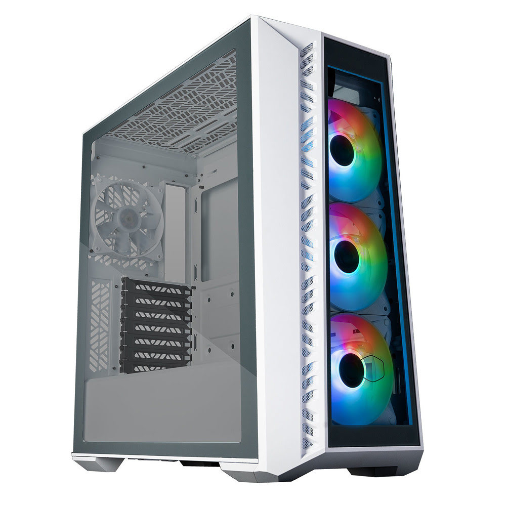 Boitier PC Cooler Master MasterBox 5 blanc sans alim