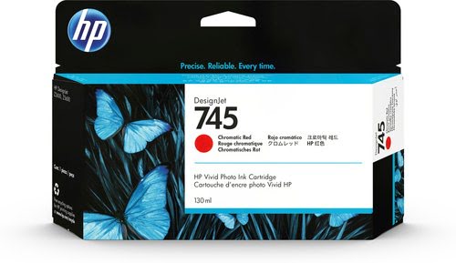 HP Ink/745 130-ml Chromatic Red - Achat / Vente sur grosbill-pro.com - 0