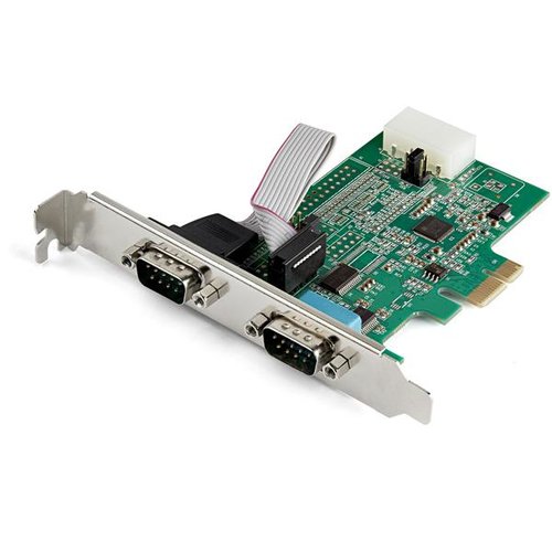 Grosbill Switch StarTech 2 PORT PCI-E RS232 SERIAL CARD