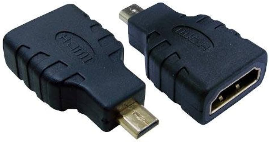 Adaptateur HDMI type A femelle / D mâle#