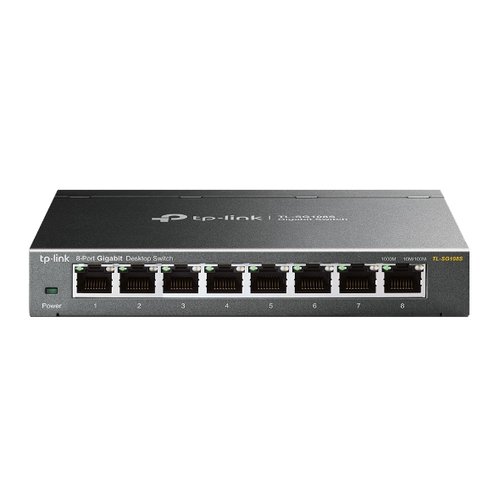 Switch TP-Link TL-SG108S - 8 (ports)/10/100/1000/Sans POE/Non manageable - 1