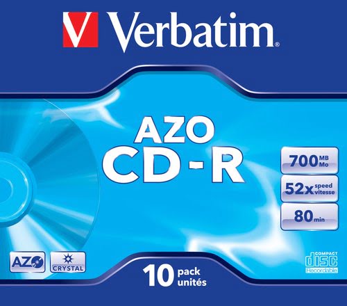 CD-R/700MB 80Min 52x SupAZO JC 10pk - Achat / Vente sur grosbill-pro.com - 1