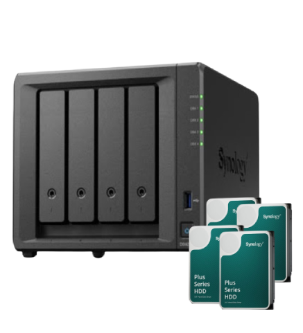 Grosbill Serveur NAS Synology DS923+ - 4 Baies avec 4 Disques de 4 To