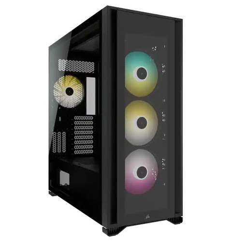 Grosbill Boîtier PC Corsair iCUE 7000X RGB TG Noir - GT/Sans Alim/E-ATX