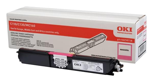 Toner Magenta 1500p - 44250718 pour imprimante Laser Oki - 0