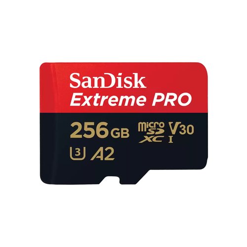 EXTREME PRO MICROSDXC 256GB+SD - Achat / Vente sur grosbill-pro.com - 0