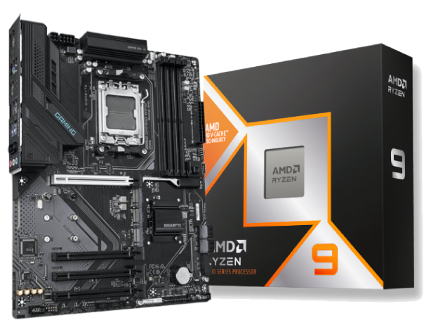 Ryzen 9 9950X3D + B850 GAMING WF6
