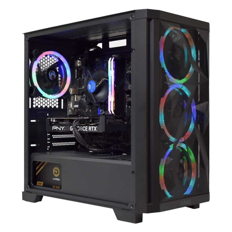 image produit GROSBILL BLACKSOULS - i5 10400F/16Go/1To/4060 BF (0923) Grosbill