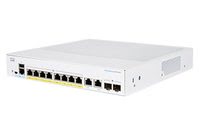 Grosbill Switch Cisco CBS350-8FP-E-2G-EU - 8 (ports)/10/100/1000/Manageable/Cloud