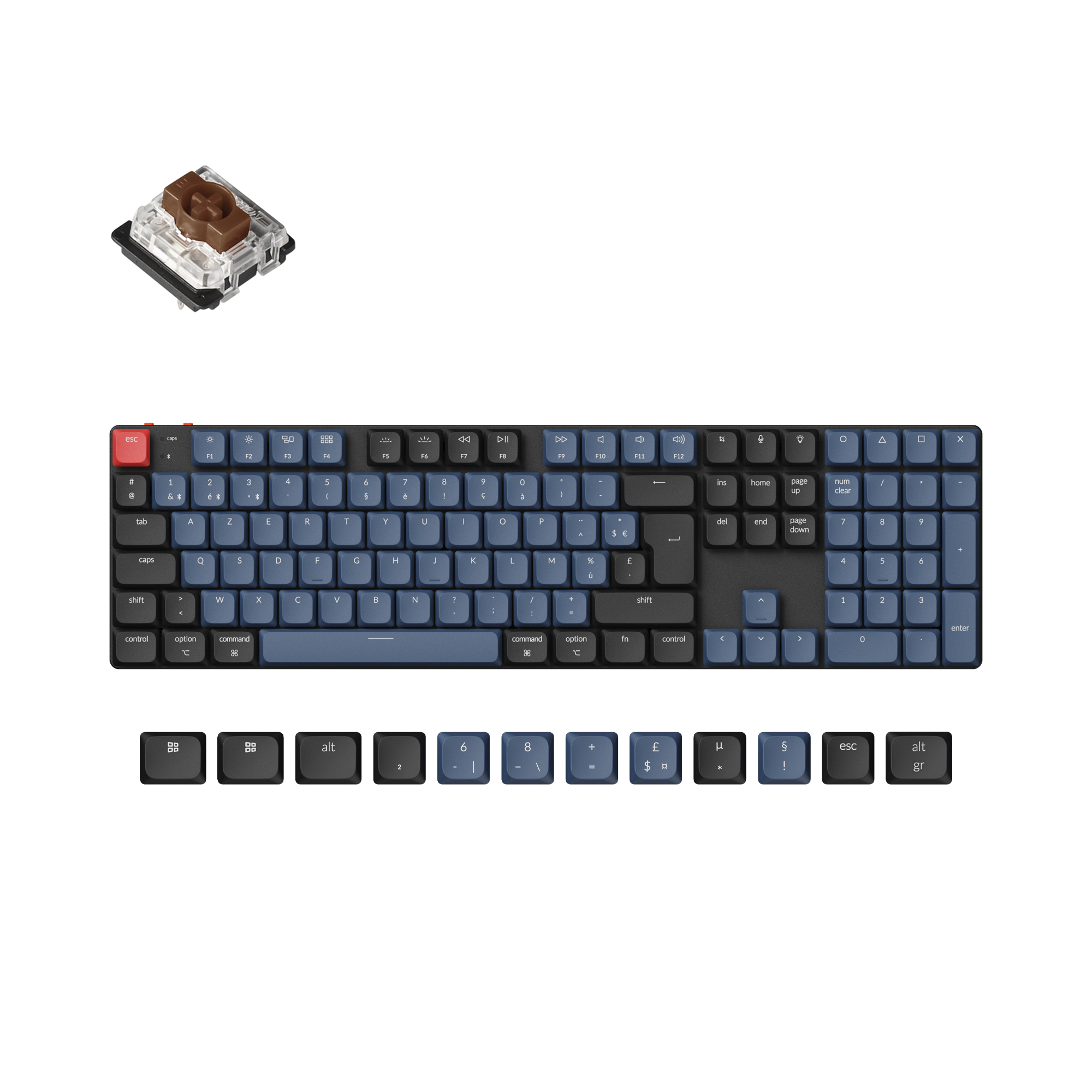 Keychron K5 PRO QMK RGB - Clavier PC Keychron - grosbill-pro.com - 0