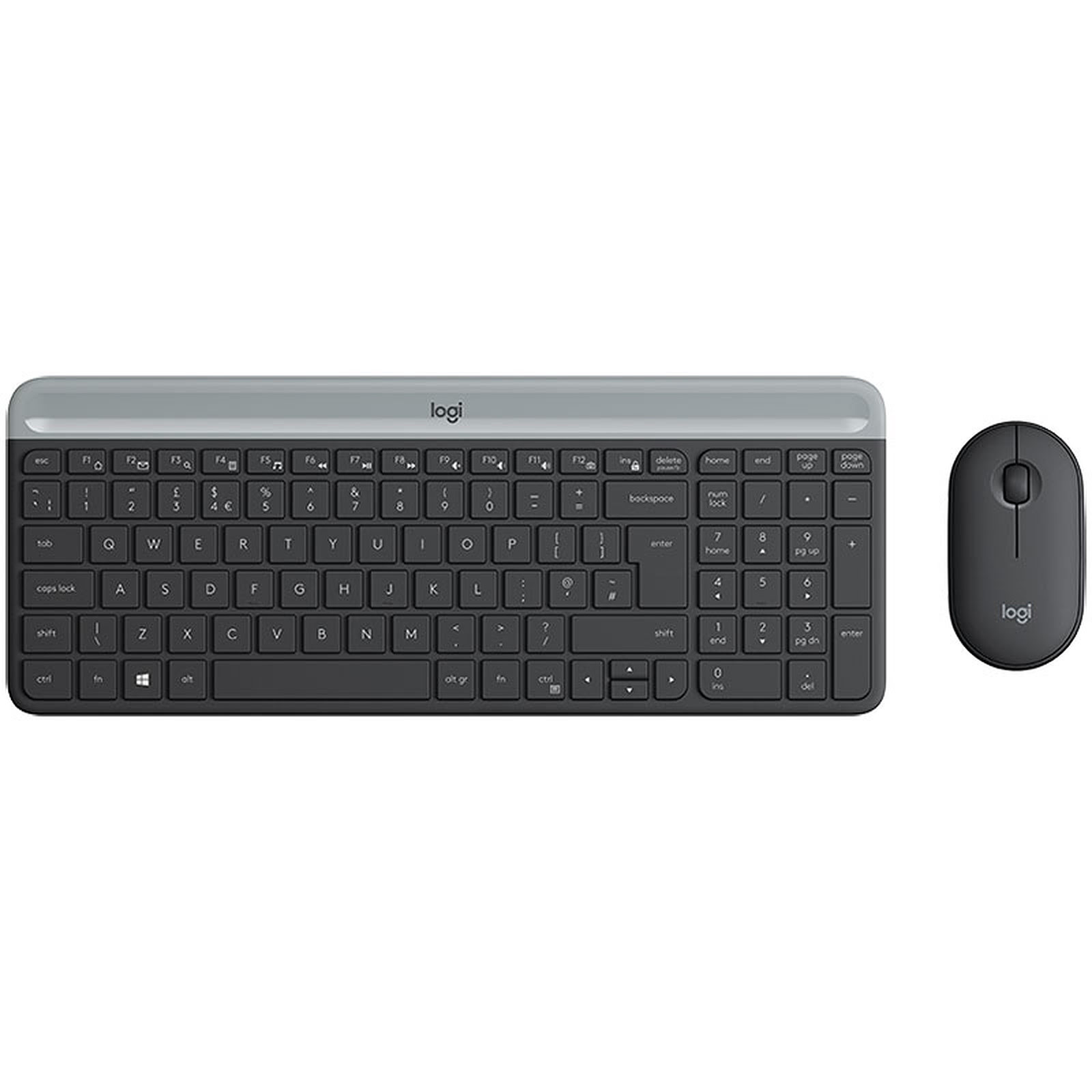 Logitech MK470 Graphite - Pack Clavier/Souris - grosbill-pro.com - 0