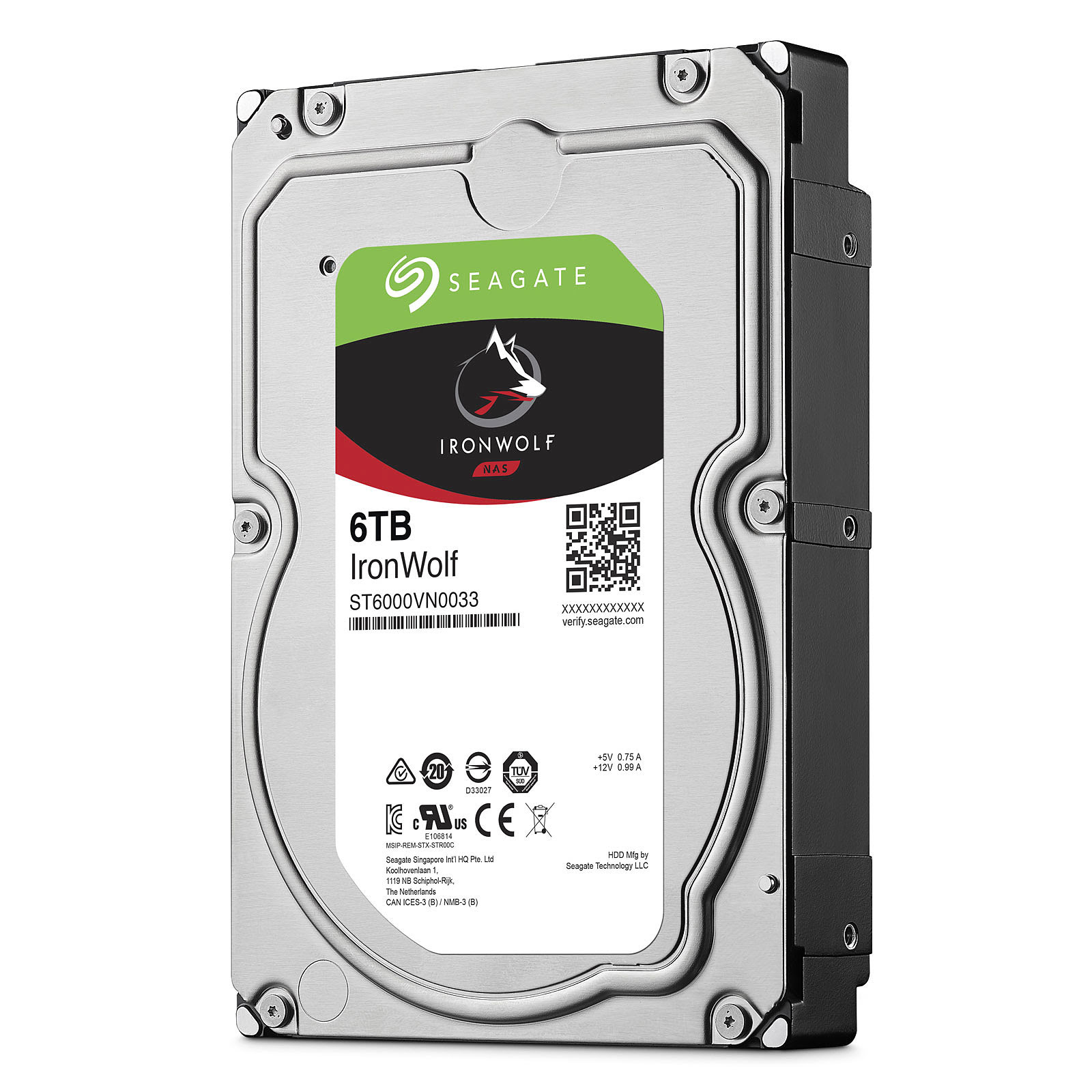 Seagate 8To SATA III 256Mo Barracuda ST8000DM004 - Disque dur 3.5 interne