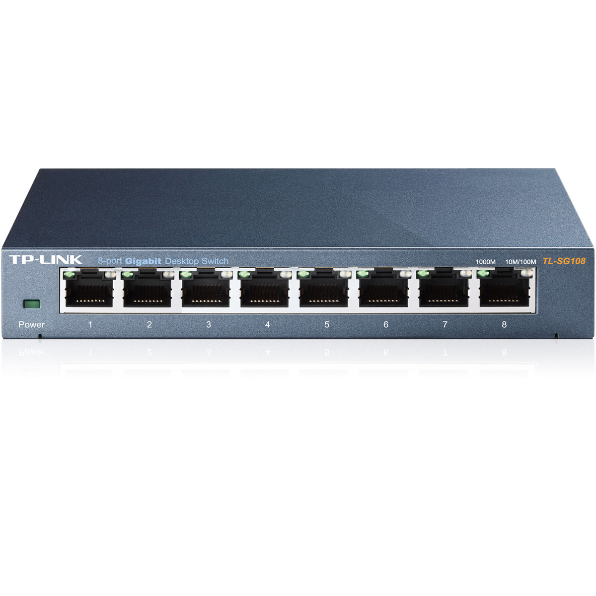 Switch TP-Link 8 ports 10/100/1000 - TL-SG108 - grosbill-pro.com - 0