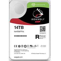 Grosbill Disque dur 3.5" interne Seagate 14To SATA III 256Mo IronWolf Pro ST14000NE0008