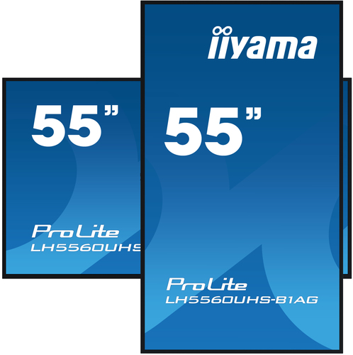 Iiyama LH5560UHS-B1AG (LH5560UHS-B1AG) - Achat / Vente Affichage dynamique sur grosbill-pro.com - 0