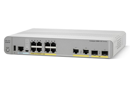 Grosbill Switch Cisco Switch/Cat 2960-CX 8p PoE LAN Base