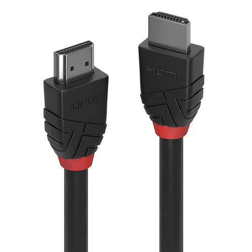Grosbill Connectique TV/Hifi/Video Lindy Cable HDMI Black Line - Ethernet/2M/Male-Male